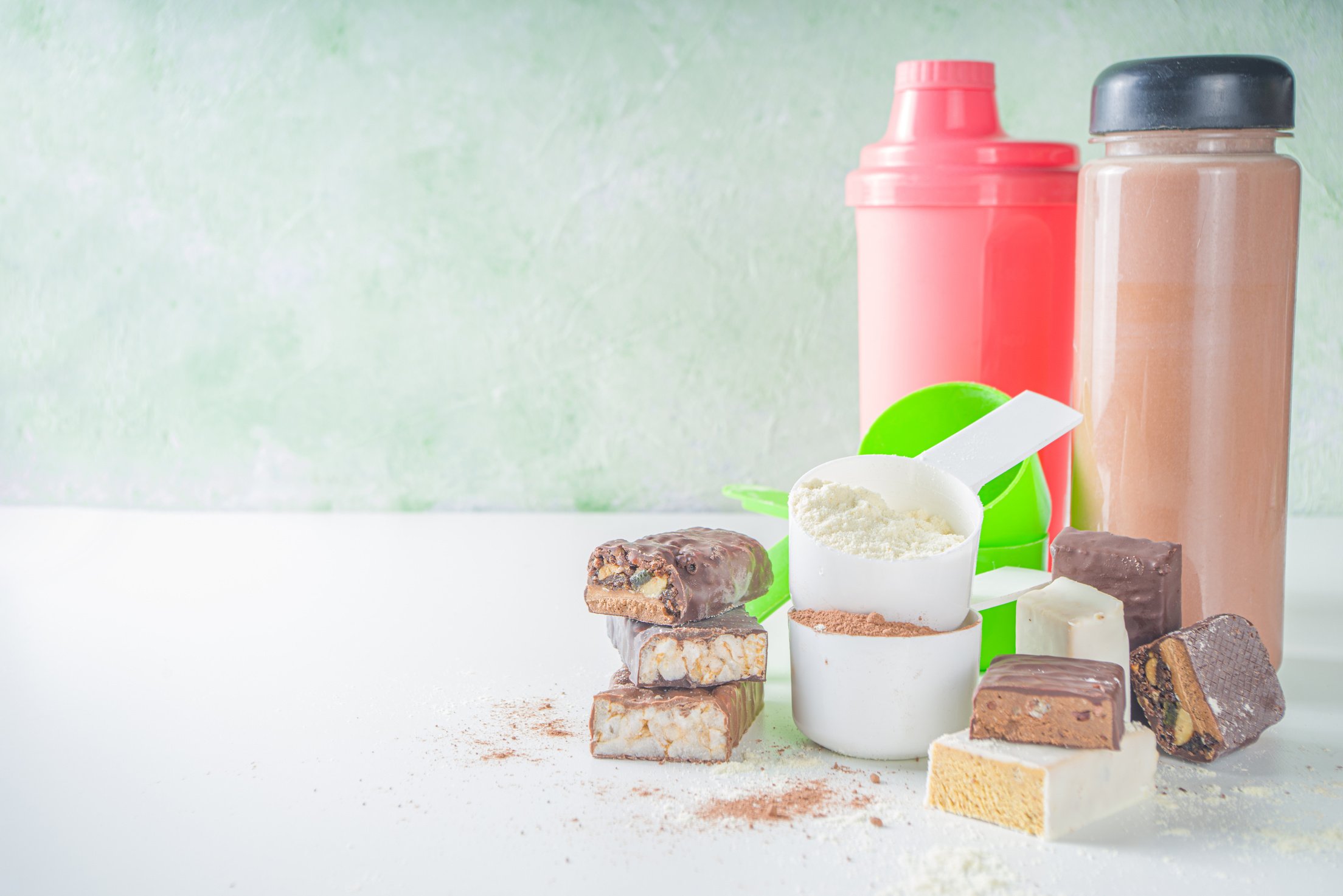 Protein Powder, Cocktail and Bars